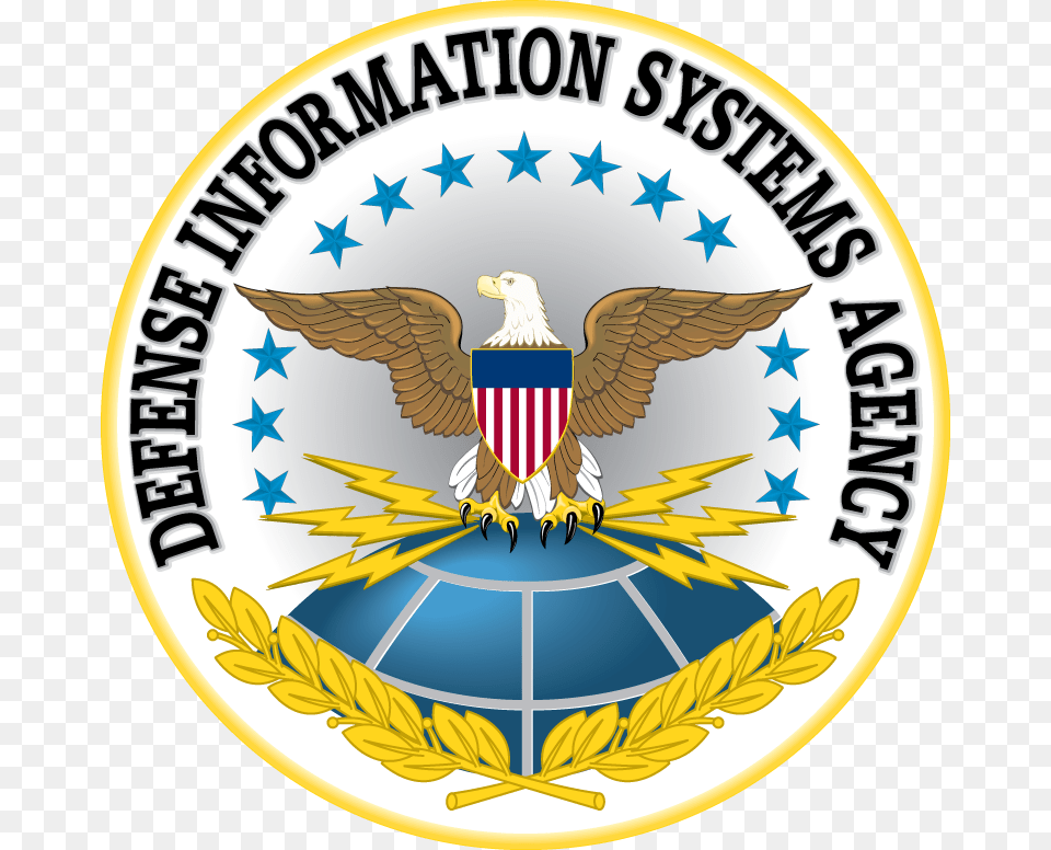 Defense Information Systems Agency Logo, Badge, Symbol, Emblem, Animal Png