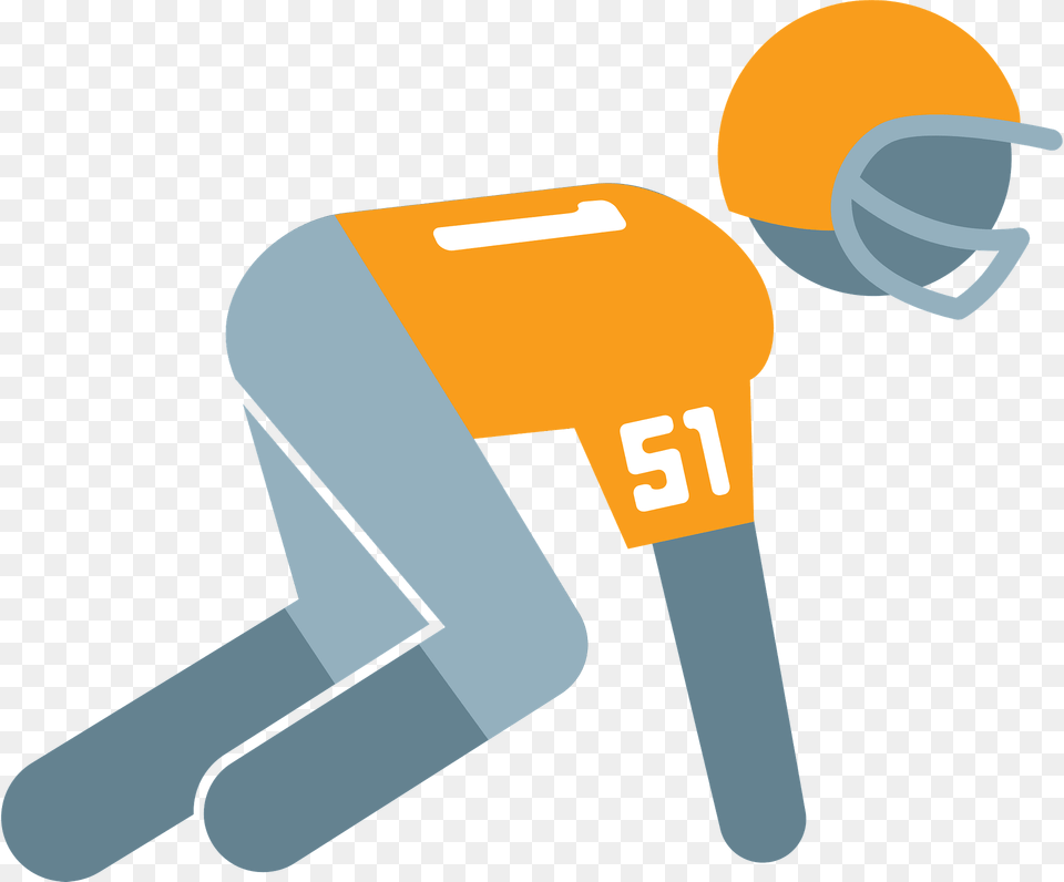 Defensive Lineman Clipart Free Png