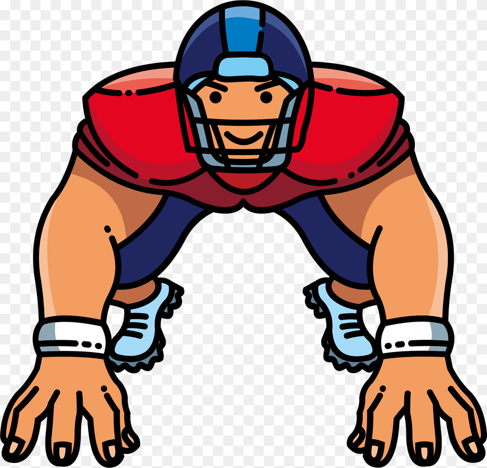 Defensive Lineman Clipart, Baby, Person, American Football, Football Free Png Download