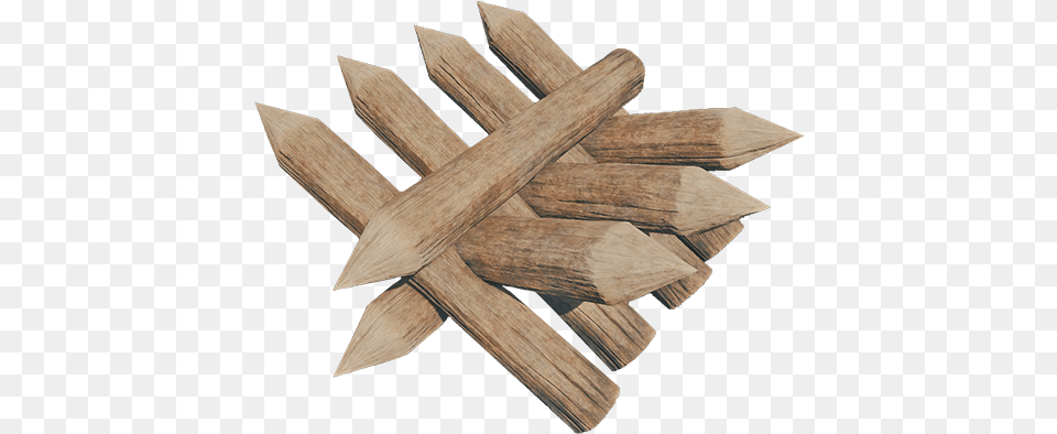 Defensive Spikes Lumber, Wood, Fence, Plywood, Cross Free Png Download