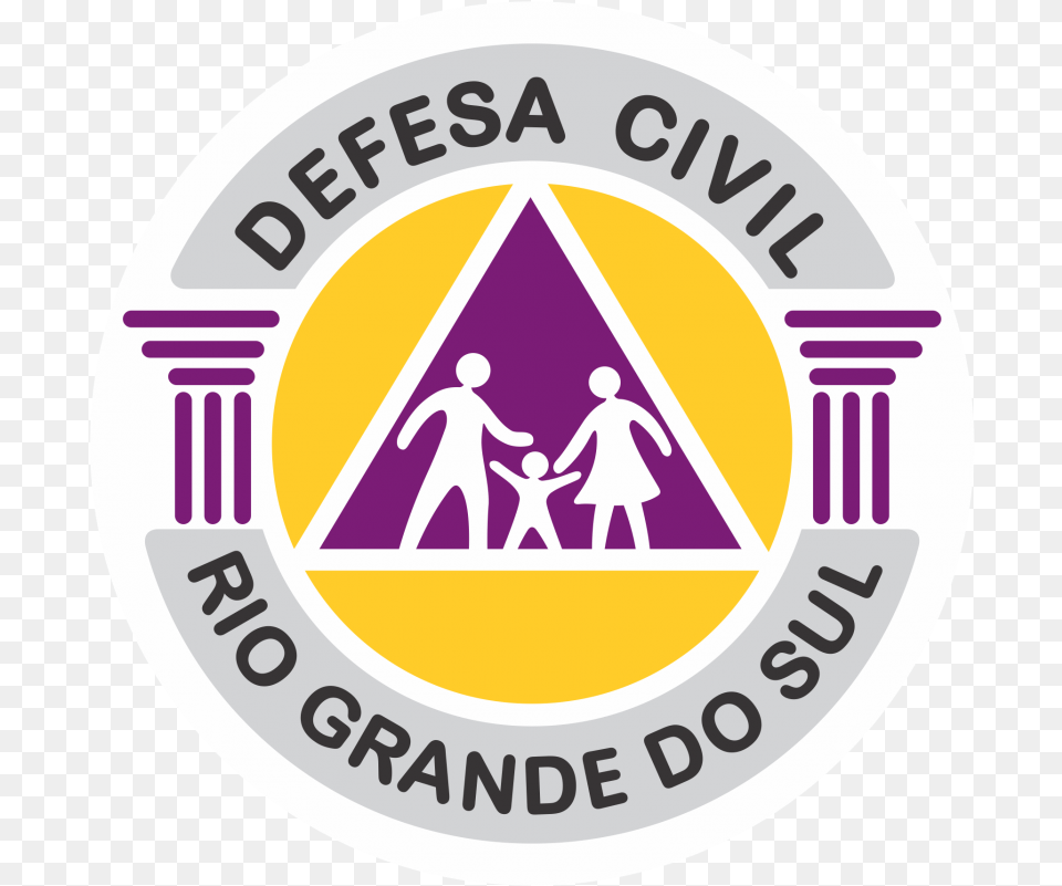 Defesa Civil Segue Atuando Para Minimizar Os Efeitos Da Queens Drive Primary School Preston, Logo, Badge, Symbol, Person Free Png Download