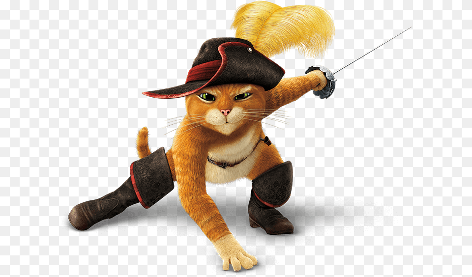 Definition File Puss In Boots Puss In Boots, Baby, Person, Sword, Weapon Free Png Download