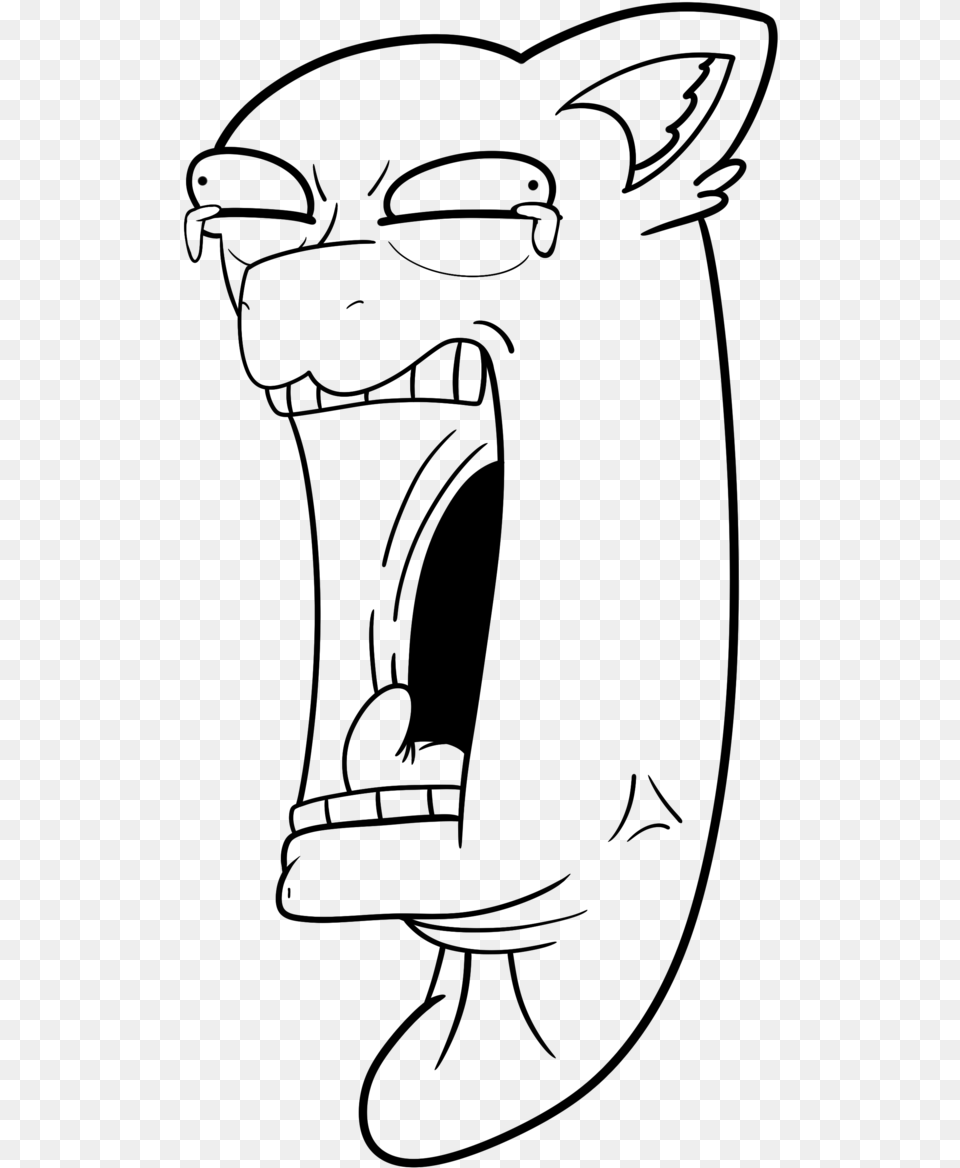 Definition Of Meme Face By Crazydoodleman144 Art, Gray Free Transparent Png
