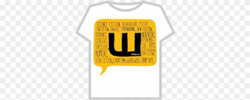 Definition Of Wattpad T Shirt Roblox Wattpad Lovers, Clothing, T-shirt, Text, First Aid Free Transparent Png