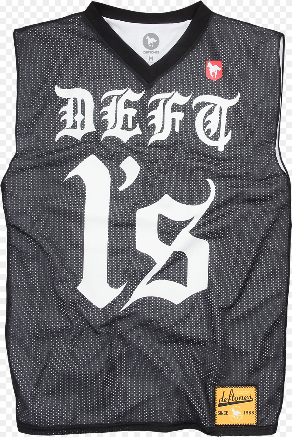 Deftones Basketball Jersey Sweater Vest, Clothing, Shirt, Adult, Male Free Png