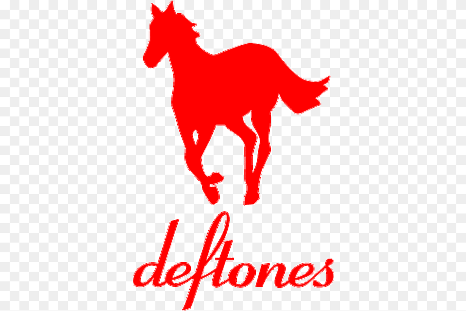 Deftones Logo Chart 2 Pattern Deftones White Pony Logo, Animal, Colt Horse, Horse, Mammal Free Png Download