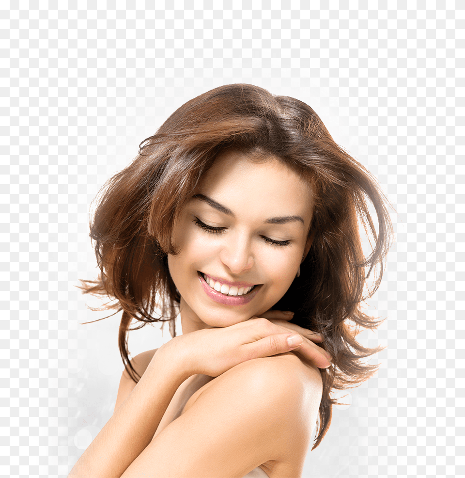 Defy Age Girl Skin Product, Adult, Smile, Portrait, Photography Free Png