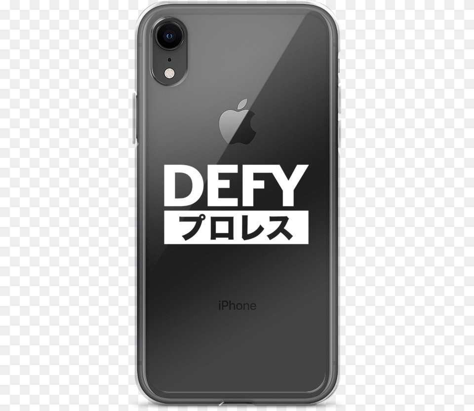 Defy Int Logo Mockup Case On Phone Default Black Iphone, Electronics, Mobile Phone Free Transparent Png