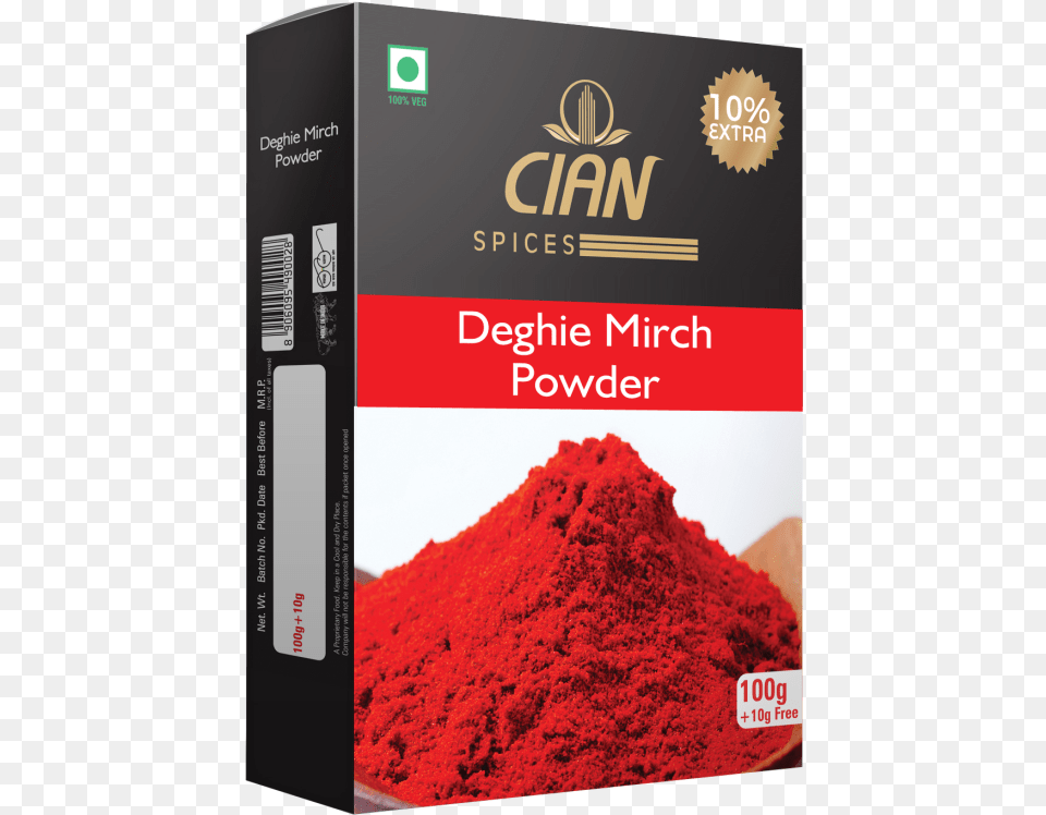 Degi Mirch Book, Powder Free Png