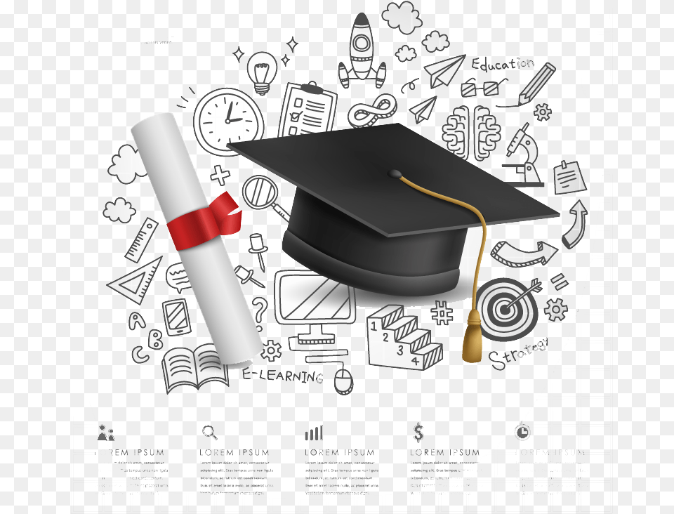 Degree Transparent Image Transparent Background Graduation, People, Person, Dynamite, Weapon Free Png