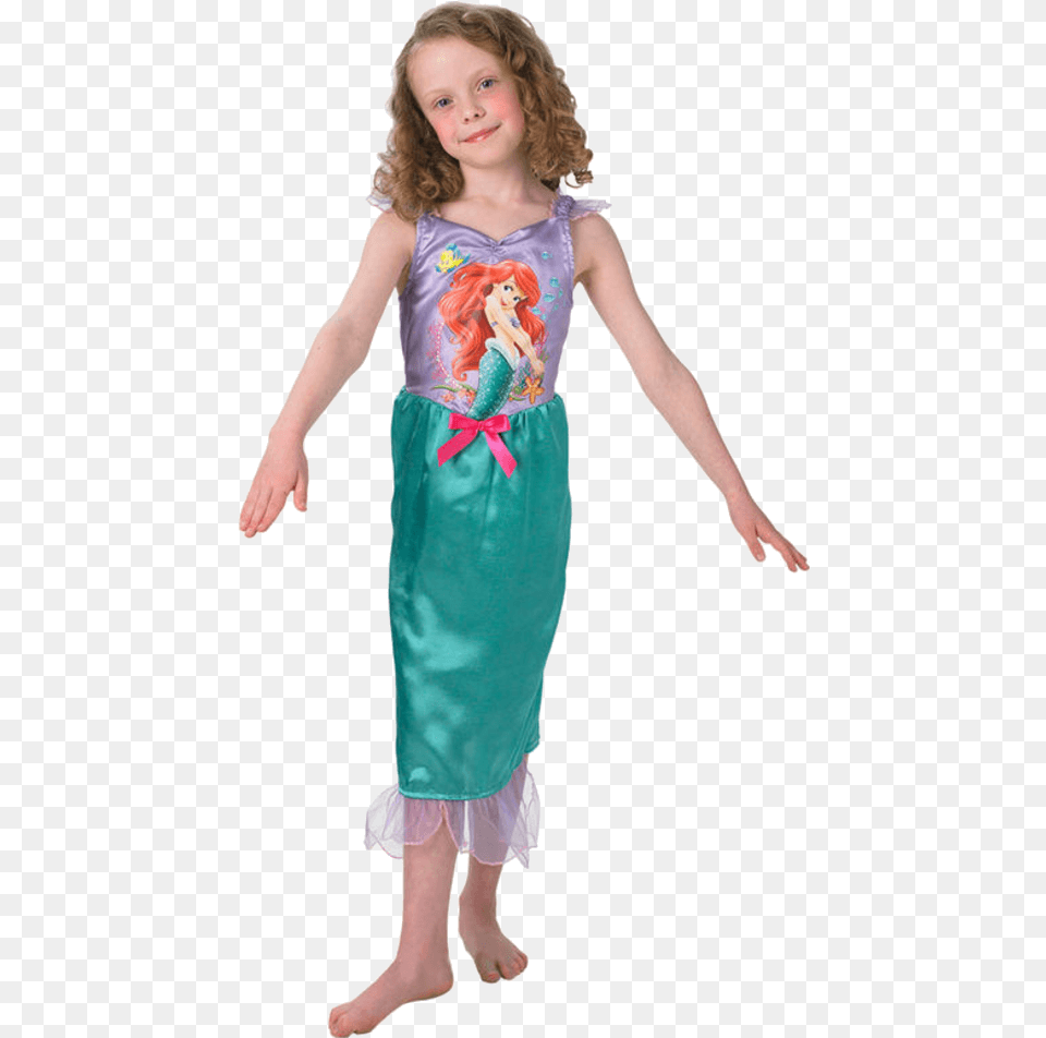 Deguisement La Petite Sirene, Child, Girl, Female, Person Free Transparent Png