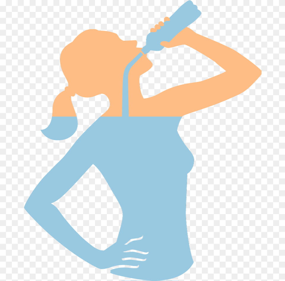 Dehydration Due Drinking Water Clipart Hd, Adult, Female, Person, Woman Free Transparent Png