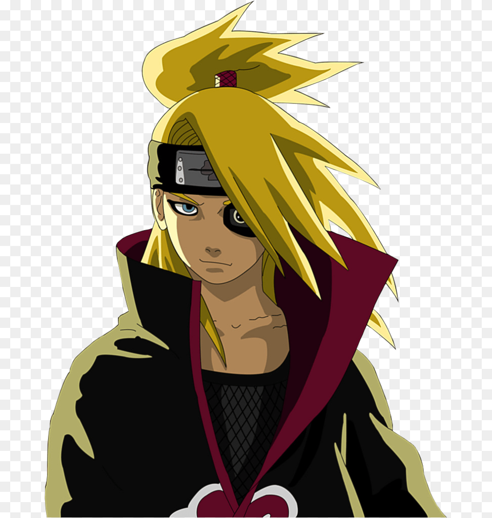 Deidara Akatsuki, Publication, Book, Comics, Adult Png Image