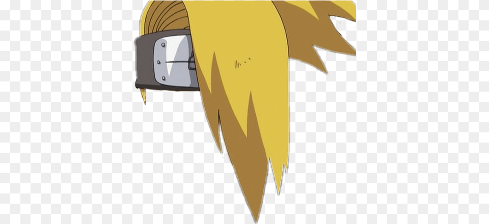 Deidara Anime Animemanga Hair Sticker Naruto Deidara Free Transparent Png