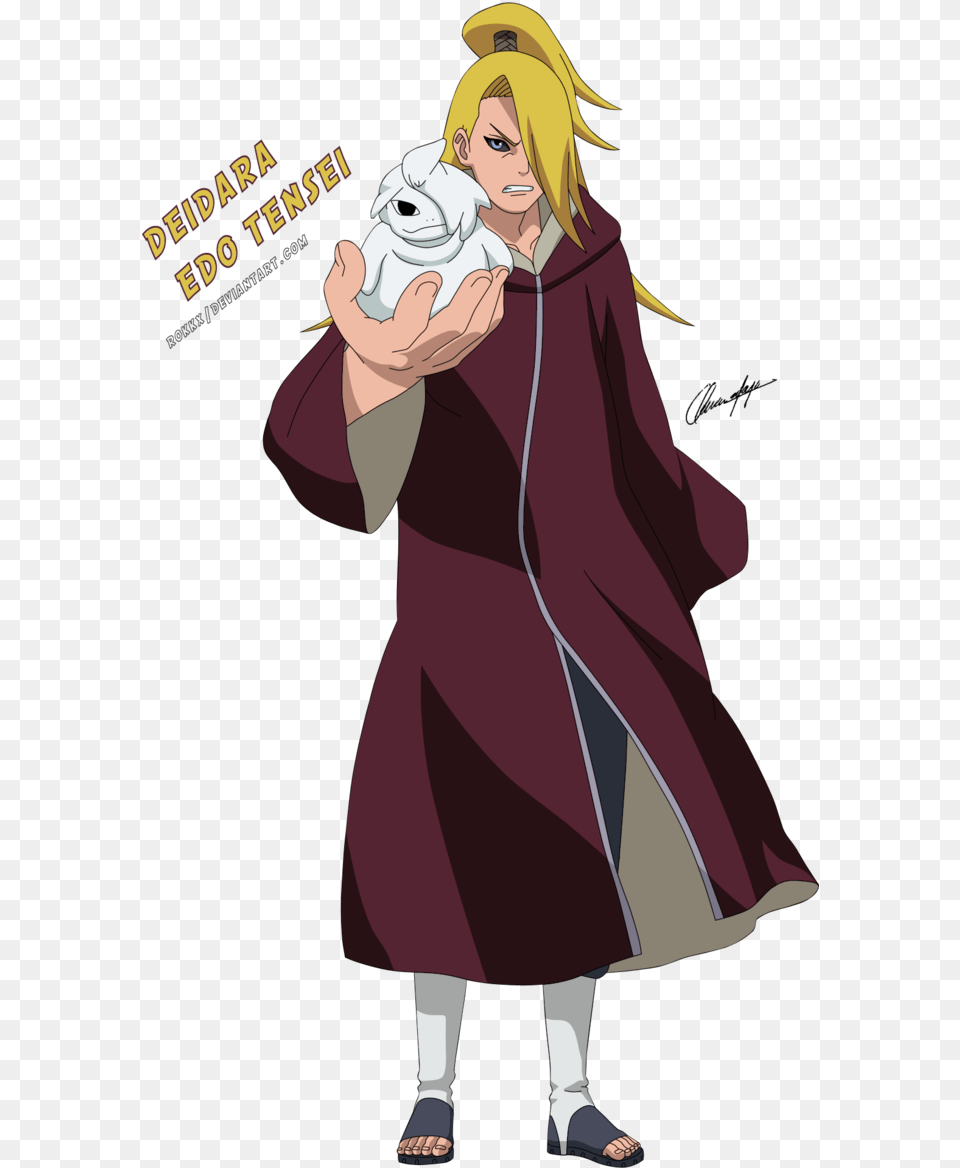 Deidara Edo Tensei Ii By Rokkx Deidara, Adult, Publication, Person, Female Free Transparent Png