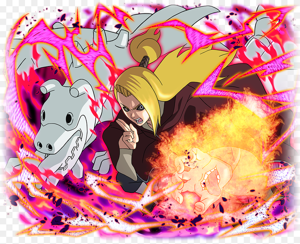 Deidara Explosive Passion Naruto, Publication, Book, Comics, Adult Free Transparent Png