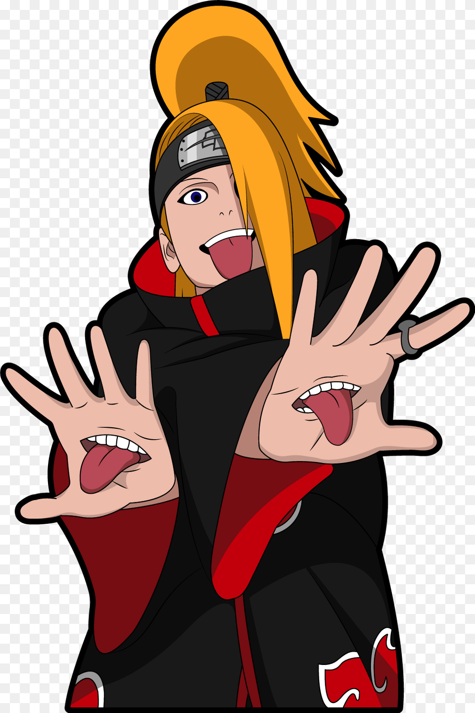 Deidara Naruto, Adult, Publication, Person, Female Png Image