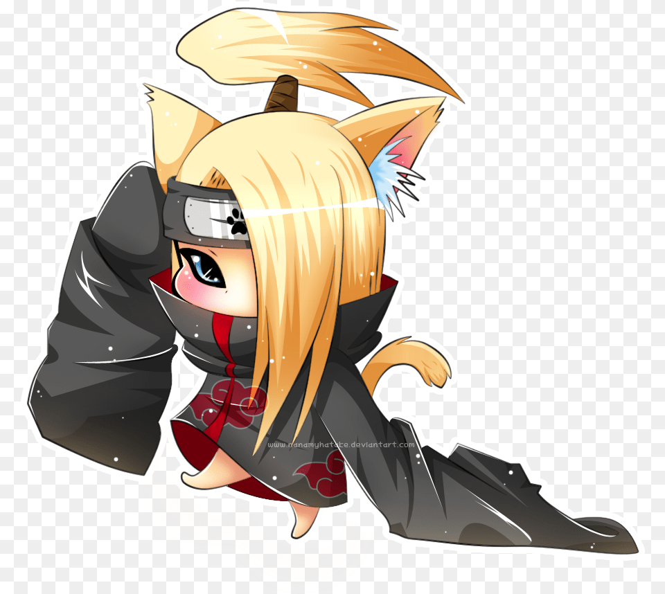 Deidara Neko, Publication, Book, Comics, Formal Wear Free Png Download