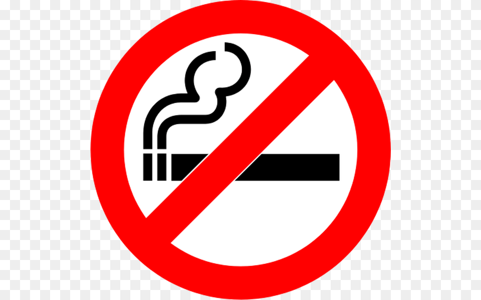 Dejar De Fumar Primeros Sintomas Stop Smoking, Sign, Symbol, Road Sign Free Png Download