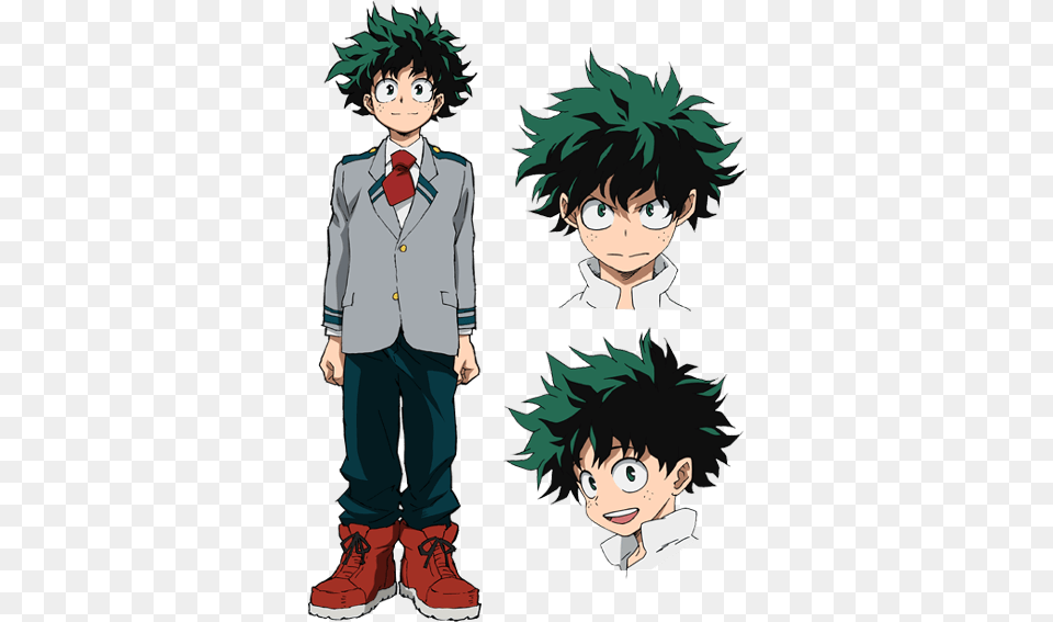 Deku Izuku Midoriya Real Life, Book, Publication, Comics, Person Png Image