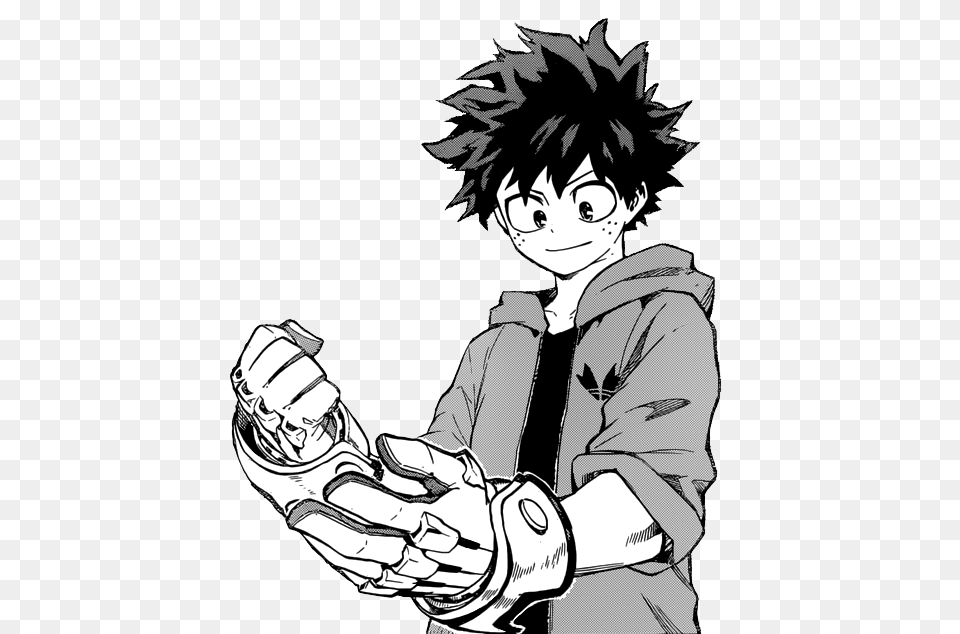 Deku My Hero Academia Gloves, Book, Comics, Publication, Manga Png