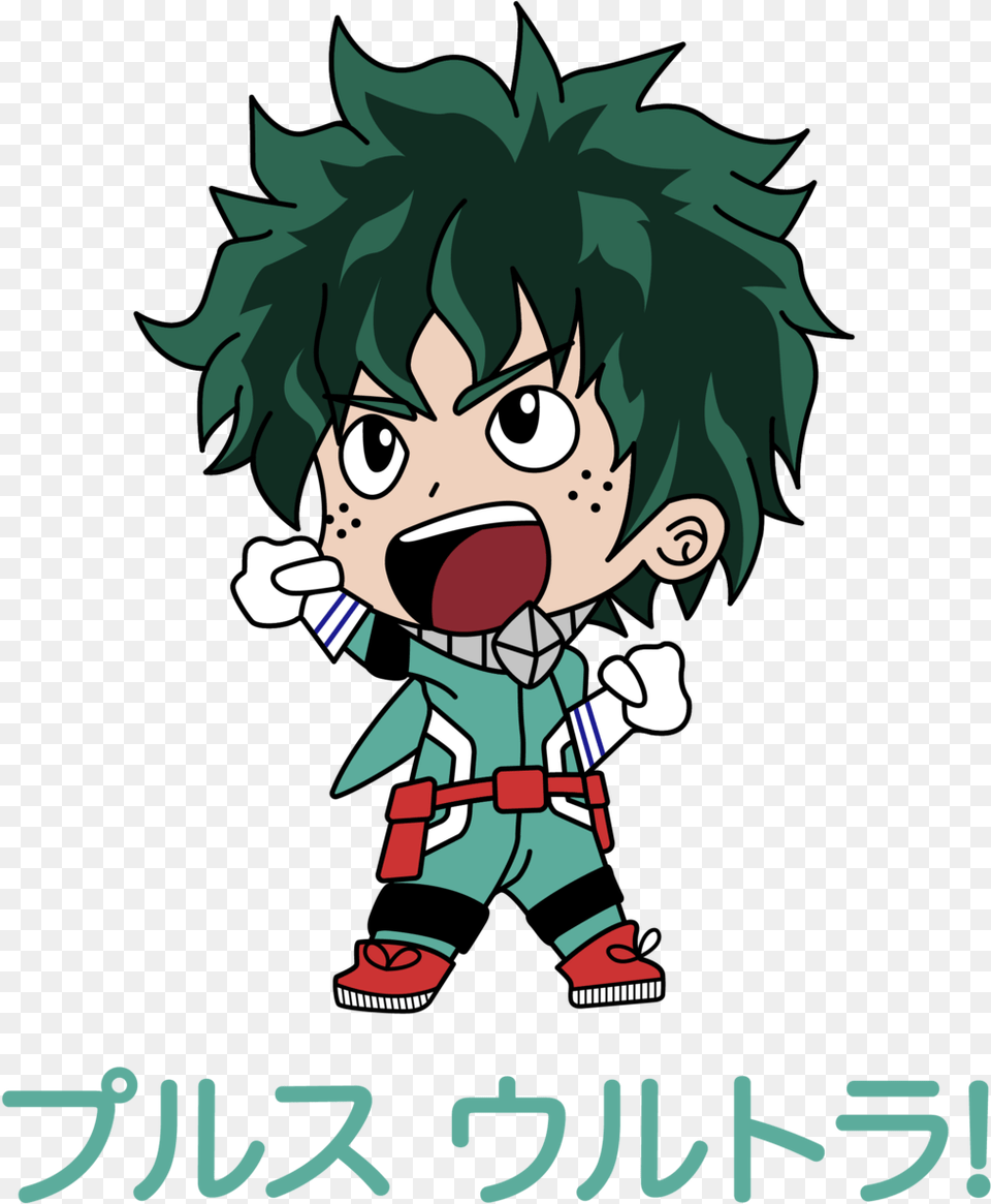 Deku Shirt Cartoon, Book, Publication, Comics, Baby Free Png Download