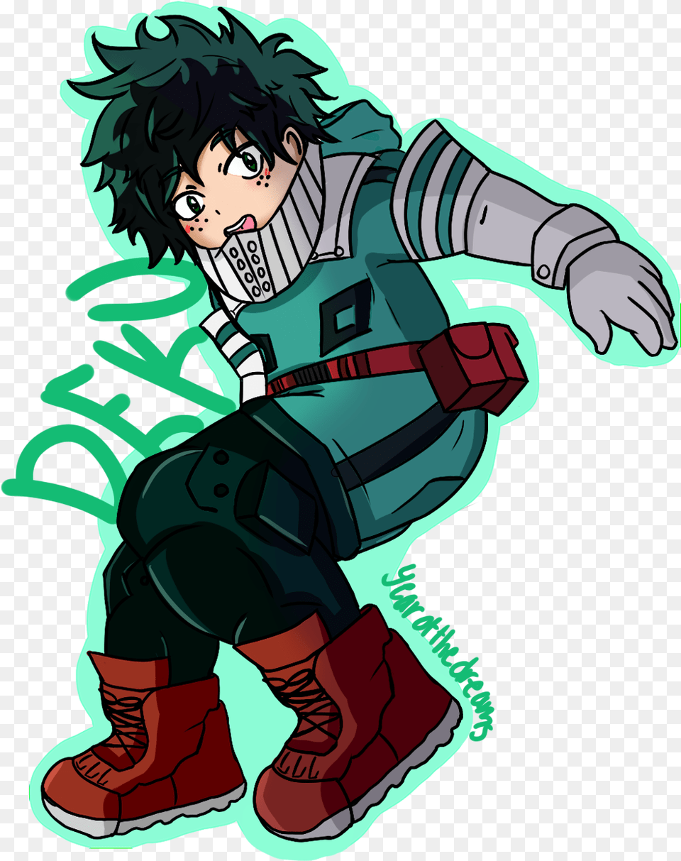 Deku Transparent, Book, Comics, Publication, Baby Free Png