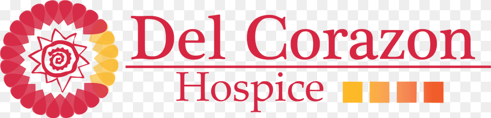 Del Corazon Hospice, Logo, Flower, Plant, Maroon Png