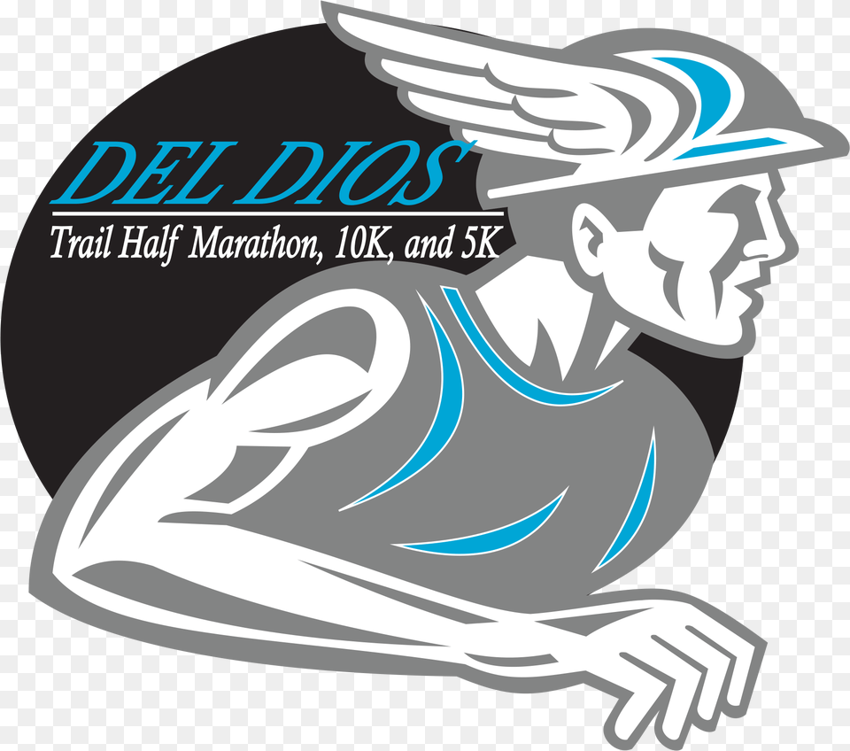 Del Dios Half Logo 1 Del Dios Trail Half Marathon, Art, People, Person, Face Png Image
