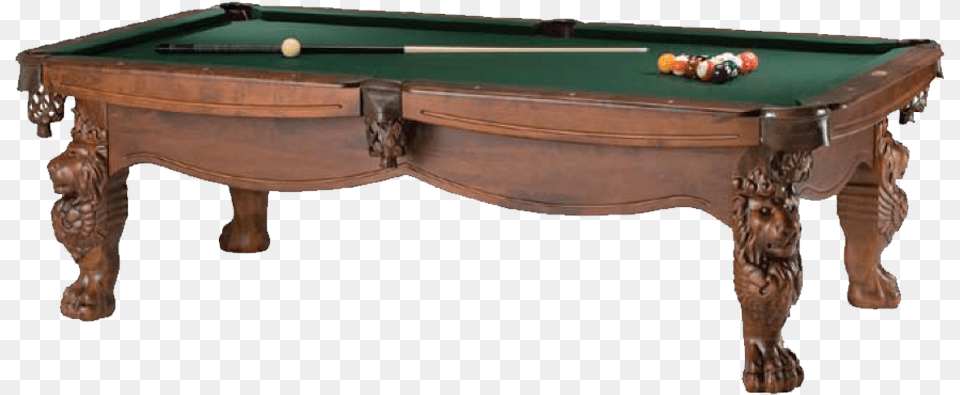 Del Leon Billiard Table, Billiard Room, Furniture, Indoors, Pool Table Free Png