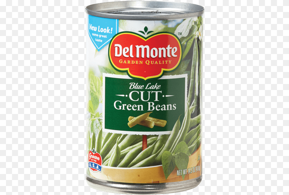 Del Monte Cut Green Beans Del Monte Fresh Cut Green Beans 145 Oz Can, Bean, Food, Plant, Produce Png Image