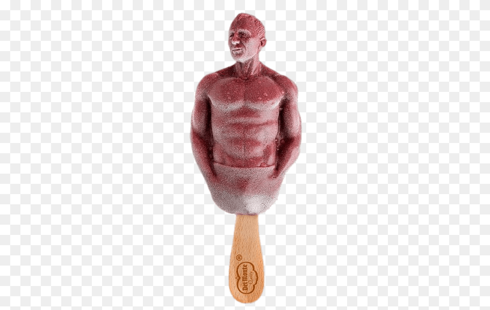 Del Monte Daniel Craig Popsicle, Spoon, Cutlery, Person, Man Png Image