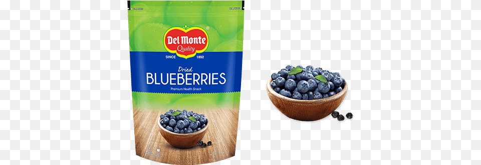Del Monte Dried Blueberry Del Monte Blueberries, Berry, Food, Fruit, Plant Png Image