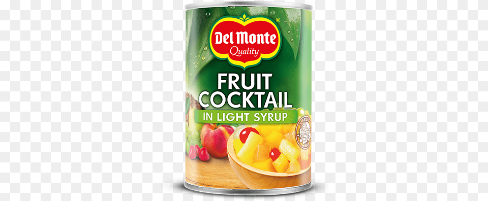 Del Monte Europe Prepared Fruits Fruit Cocktail In Light Cocktail Fruit, Food, Ketchup, Plant, Produce Png Image