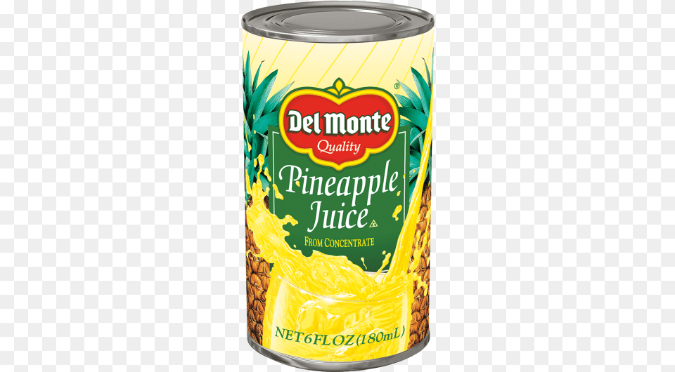 Del Monte Fancy Pineapple Juice Pineapple Juice Concentrate, Tin, Food, Ketchup, Produce Free Transparent Png