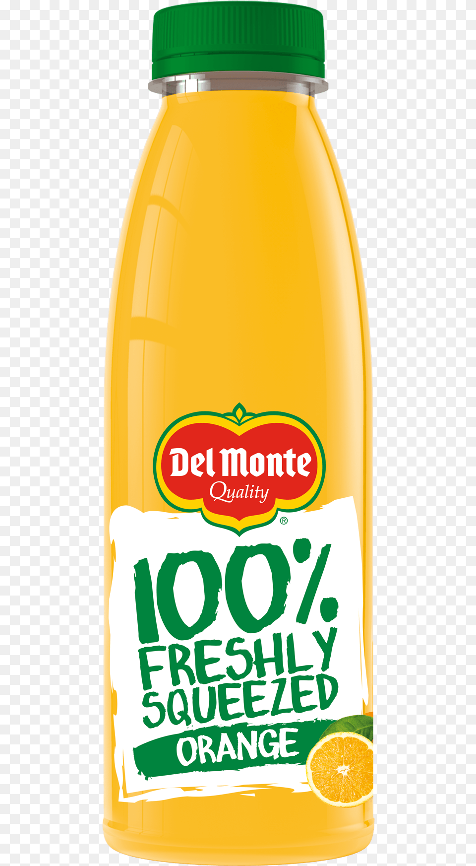 Del Monte Fresh Juice, Beverage, Orange Juice, Bottle, Shaker Free Png