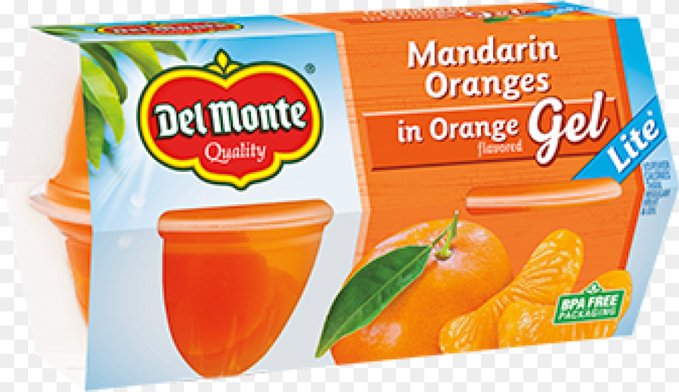 Del Monte Fruit Cups, Beverage, Juice, Orange Juice Png Image