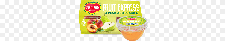 Del Monte Fruit Pot Pear, Food, Plant, Produce, Lunch Free Transparent Png