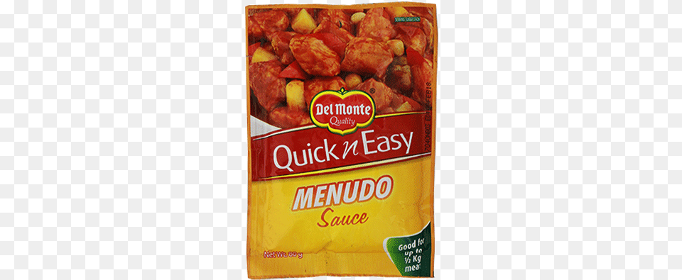 Del Monte Quick N Easy Menudo 80g Del Monte Quick N Easy Menudo, Food, Meal, Curry, Dish Free Transparent Png