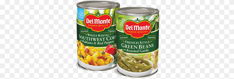 Del Monte Southwest Corn With Pablano Amp Red Pepper, Aluminium, Tin, Food, Ketchup Free Transparent Png