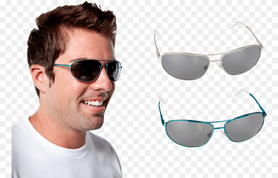 Del Sol Solize Aviators Del Sol Sunglasses, Accessories, Glasses, Adult, Male Png Image