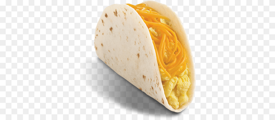Del Taco Food Breakfast Egg Cheese Egg And Cheese Breakfast Soft Taco Taco Bell, Bread, Ketchup Free Png