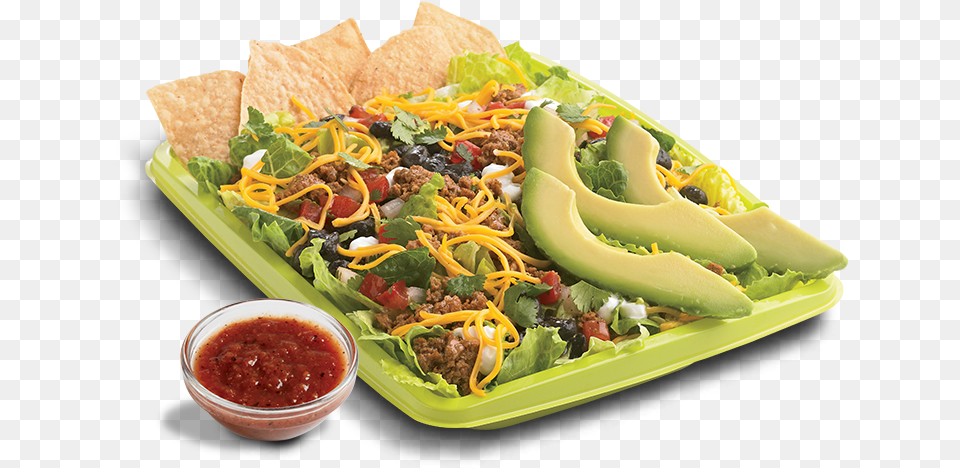 Del Taco Salad, Food, Lunch, Meal, Fruit Png Image