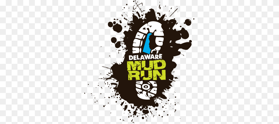 Delaware Mud Run Logo, Advertisement, Poster, Body Part, Hand Png