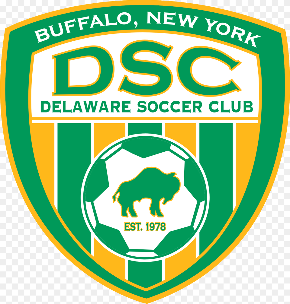 Delaware Soccer Club Buffalo Ny, Badge, Logo, Symbol, Animal Free Png Download