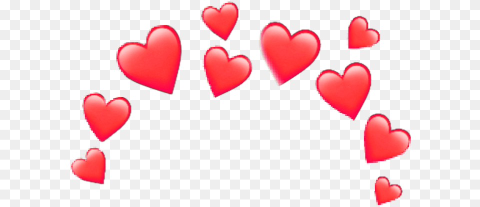 Delecious Food Image Inspiration Emoji Red Hearts Transparent Background Heart Emojis Transparent, Symbol Free Png