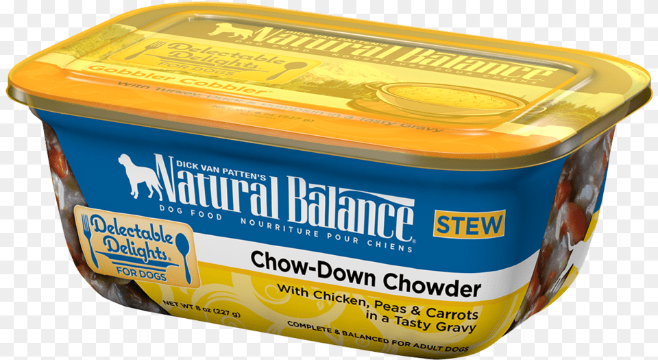 Delectable Delights Chow Down Chowderdog Stew Formula Natural Balance Wet Dog Food, Tin, Hot Tub, Tub Free Transparent Png