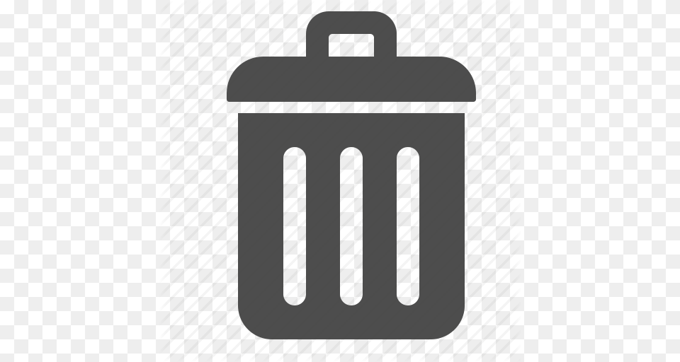 Delete Garbage Remove Trash Trash Can Icon, Tin Free Png