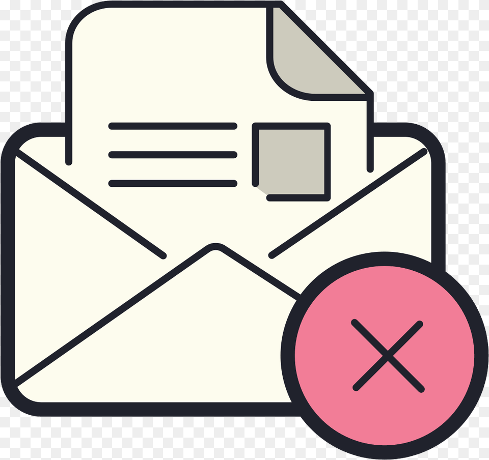 Delete Open Envelope Icon Icon, Mail, Device, Grass, Lawn Png Image