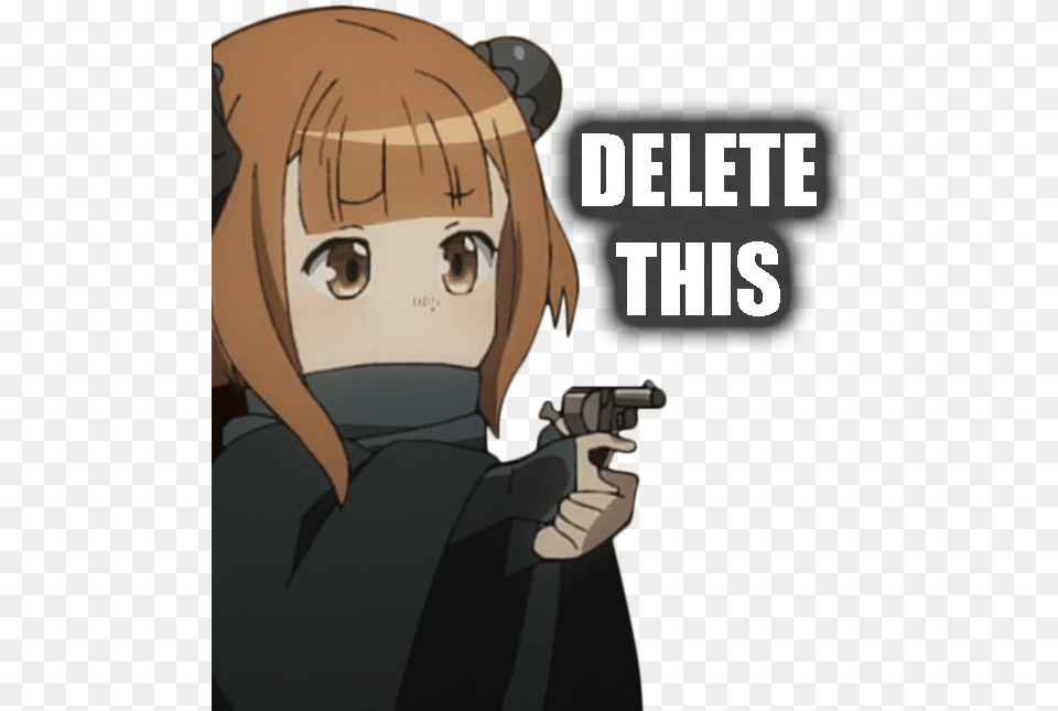 Delete This Gun, Book, Comics, Weapon, Publication Free Png